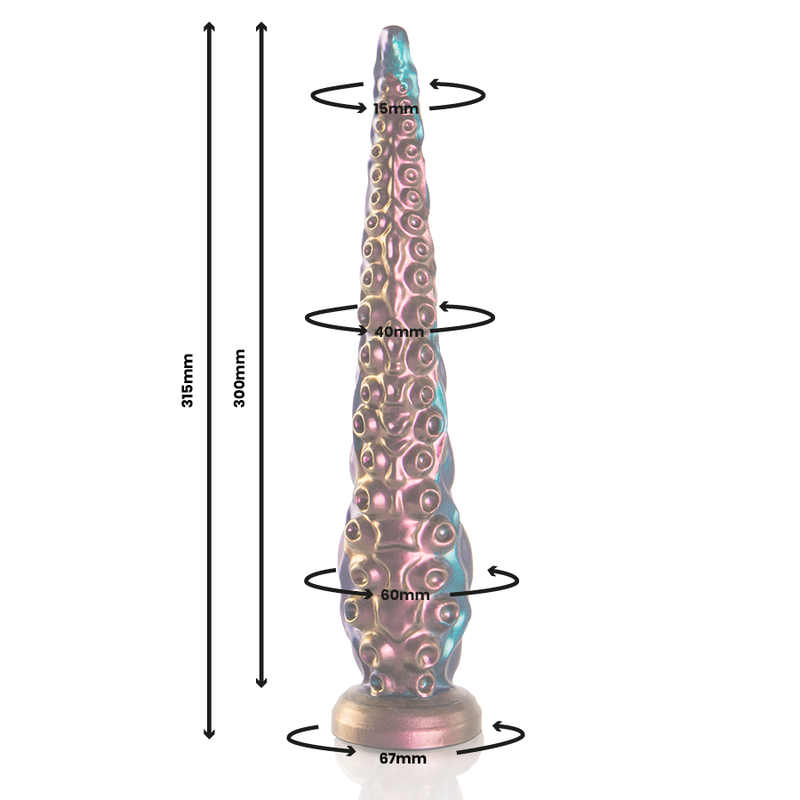 Charybids Dildo Tentáculo Tamaño Grande