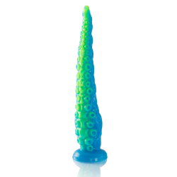 Scylla Dildo Tentáculo Fino Fluorescente Tamaño Grande