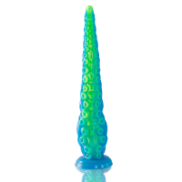 Scylla Dildo Tentáculo Fino Fluorescente Tamaño Grande