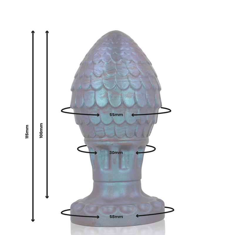 Vrakis Plug Anal Huevo Dragon Talla M