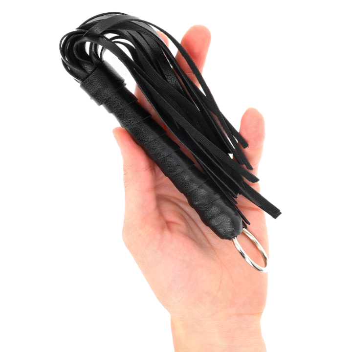 Látigo Simple Mini Negro 28 cm