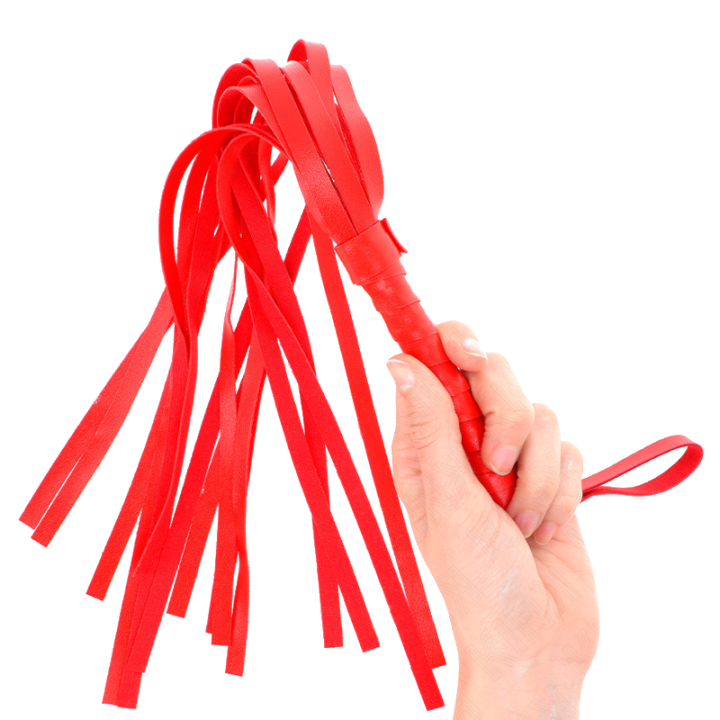 Látigo Simple Rojo 45 cm