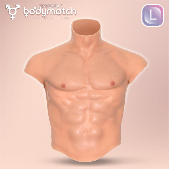 Boomax Traje Torso Masculino Hiperrealista