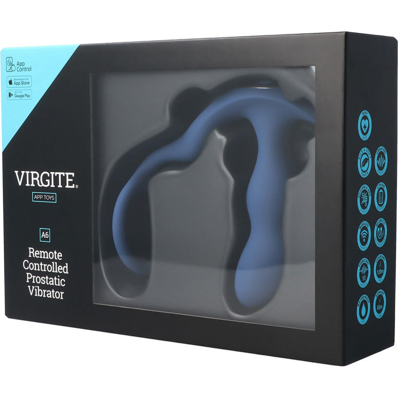 Vibrador Prostático A6 Control Remoto 