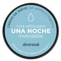 Vela de Masaje Crema de Nieve 30 ml