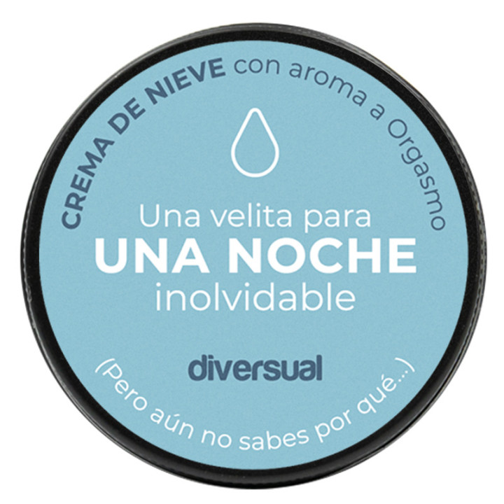 Vela de Masaje Crema de Nieve 30 ml