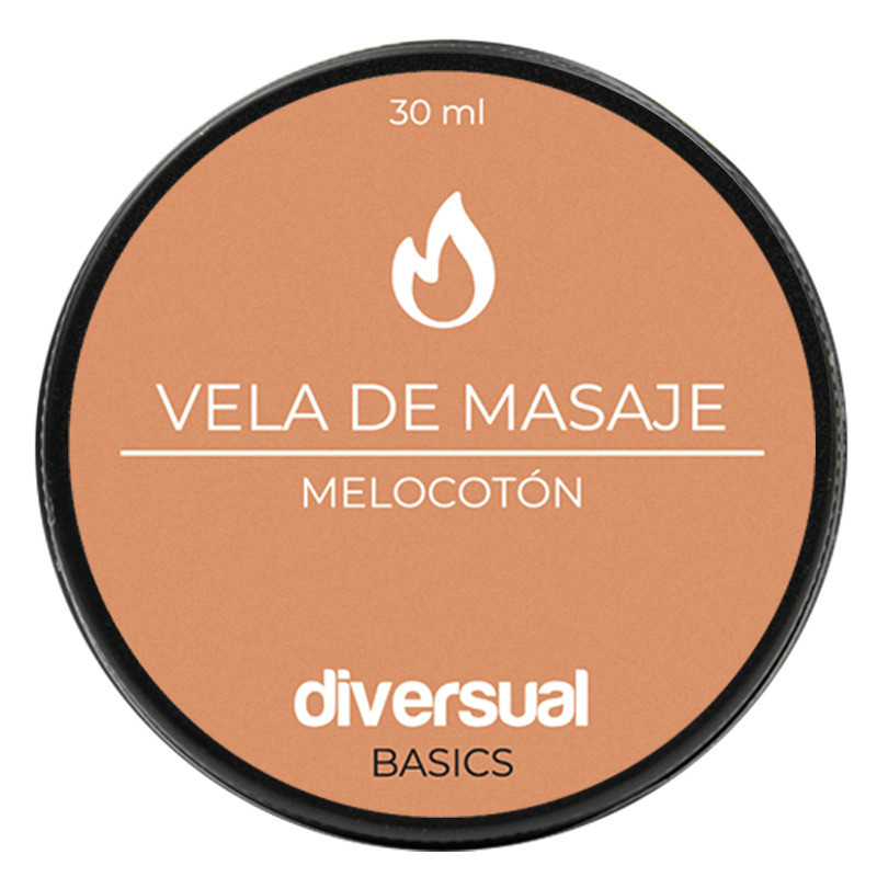 Vela de Masaje Melocotón 30 ml