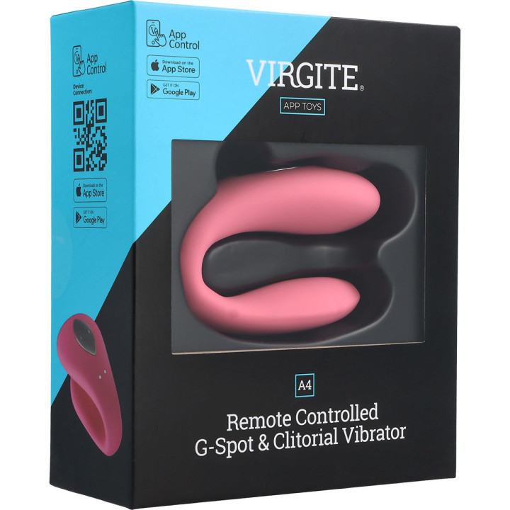 A4 Vibrador G Spot & Clitorial Control Remoto