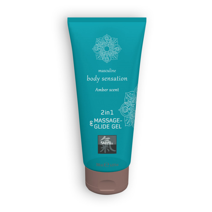 Lubricante y Gel de masaje 2 en 1 Ambar 200 ml