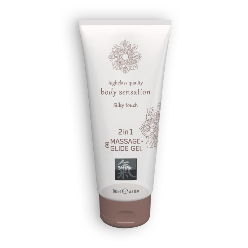 Lubricante y Gel de Masaje 2 en 1 Silky Touch 200 ml