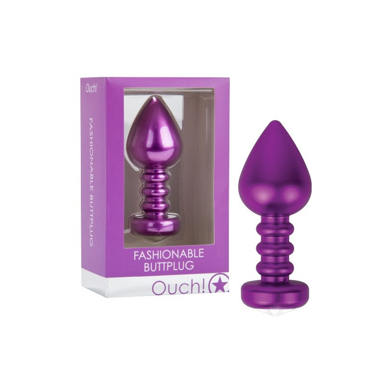 Plug Anal Fashionable Morado