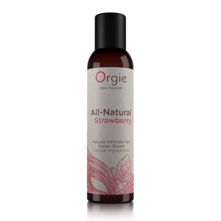 Lubricante Natural Base Agua Fresa 150 ml