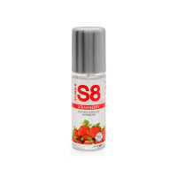 S8 Lubricante Base Agua Fresa 125 ml