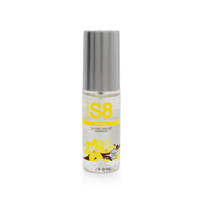 S8 Lubricante Base Agua Vainilla