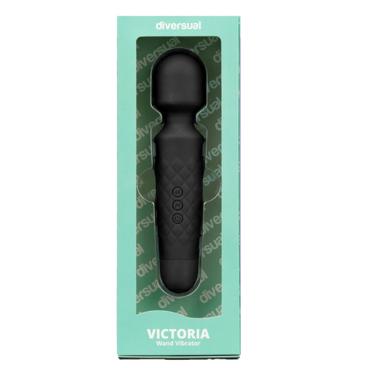 Masajeador Victoria 10 Vibraciones Negro