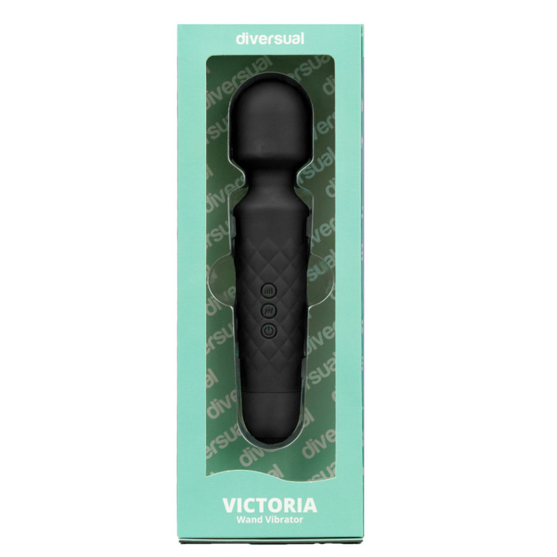 Masajeador Victoria 10 Vibraciones Negro