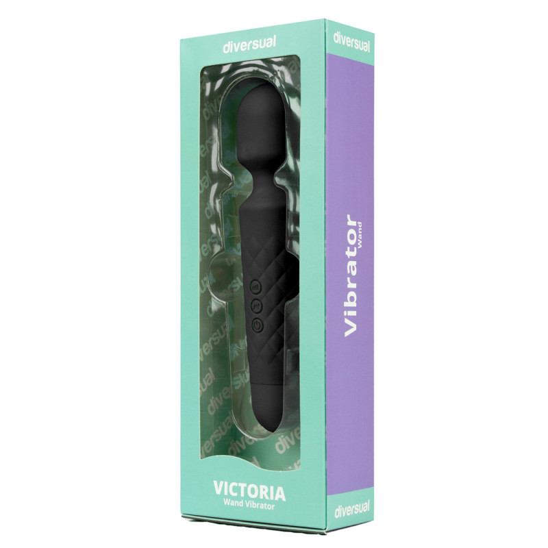 Masajeador Victoria 10 Vibraciones Negro