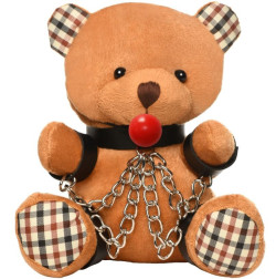 Peluche Gagged Bondage Bear