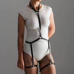 Arnés de Cuerpo Cuero Vegano