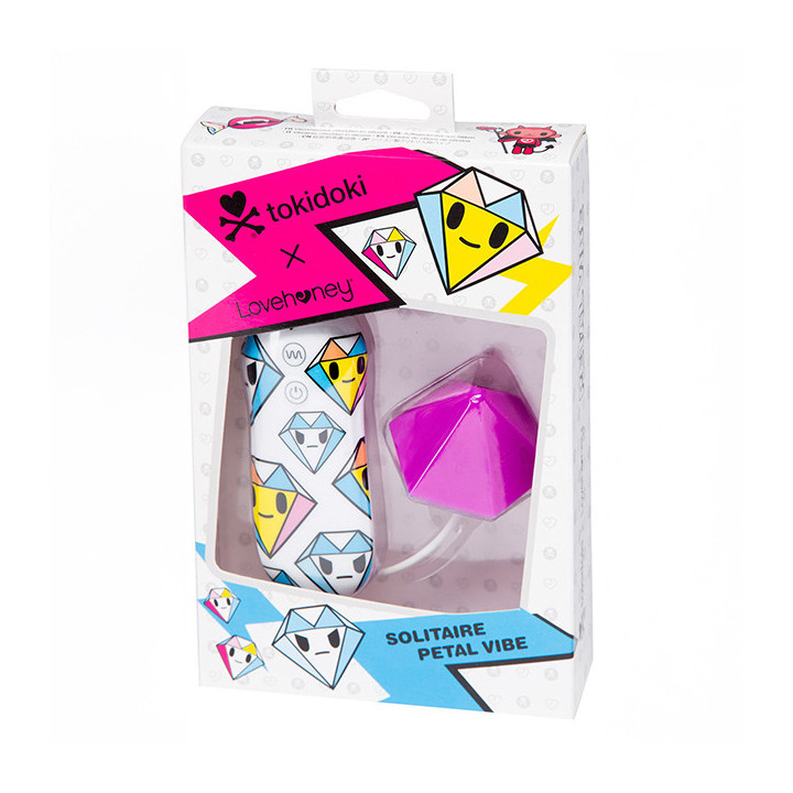 Diamond Clitoral Vibrator Morado