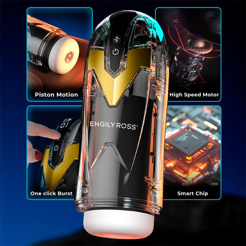 Bloster Masturbador Masculino Automático con Thrusting