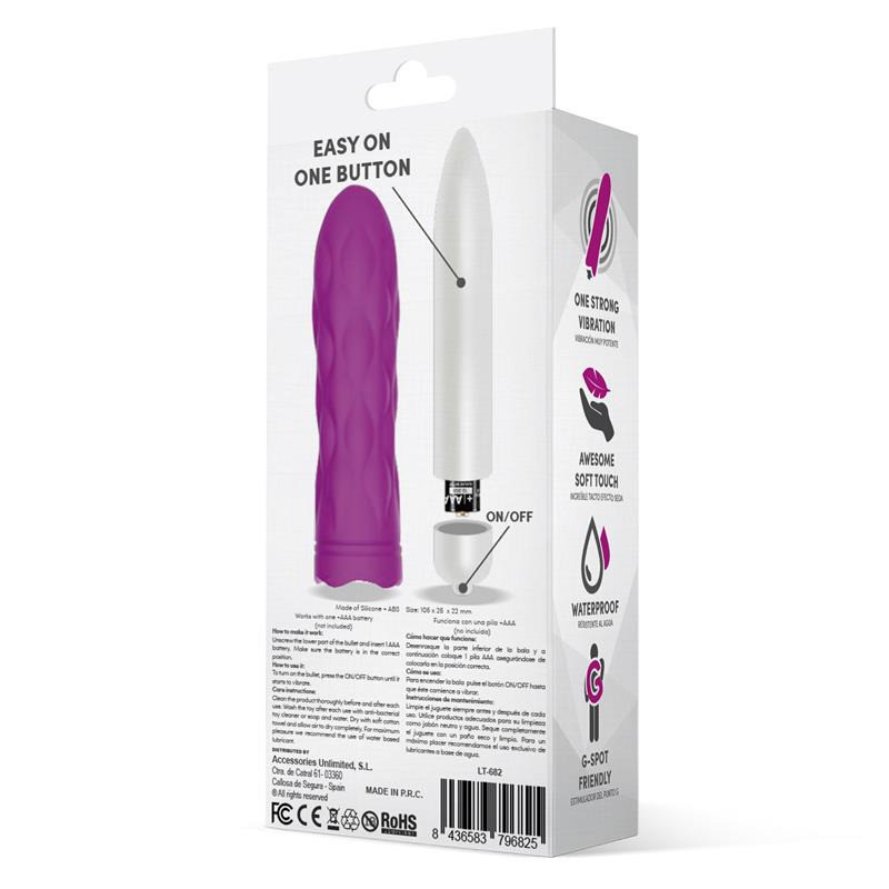 Jibbys Bala Vibradora Easy Quick Purple