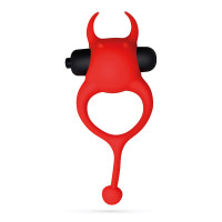 Daemon Anillo de Pene con Vibración Rojo