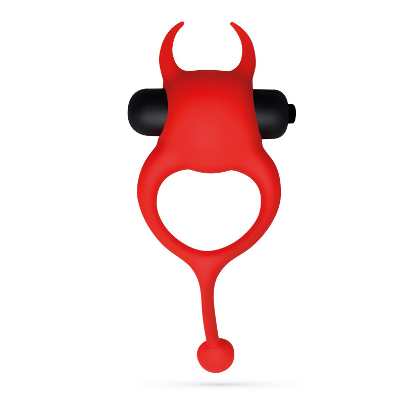 Daemon Anillo de Pene con Vibración Rojo