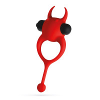 Daemon Anillo de Pene con Vibración Rojo
