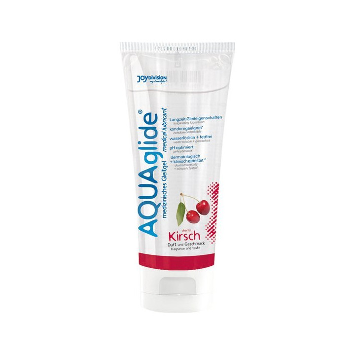 Aquaglide Lubricante Sabor Cereza 100 ml