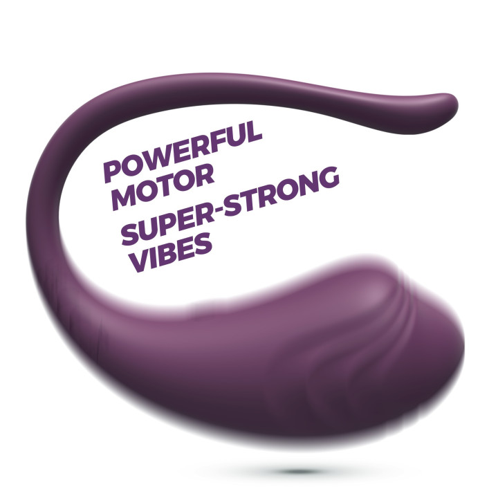 Huevo Vibrador con Mando a Distancia Tamago Morado