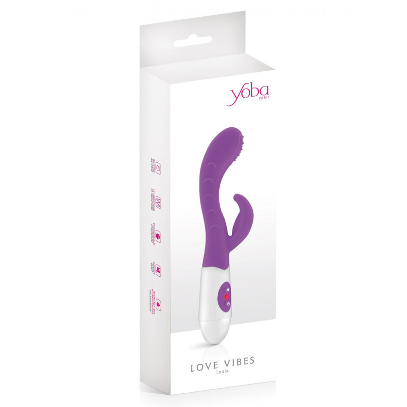Vibrador Rabbit Leola Morado