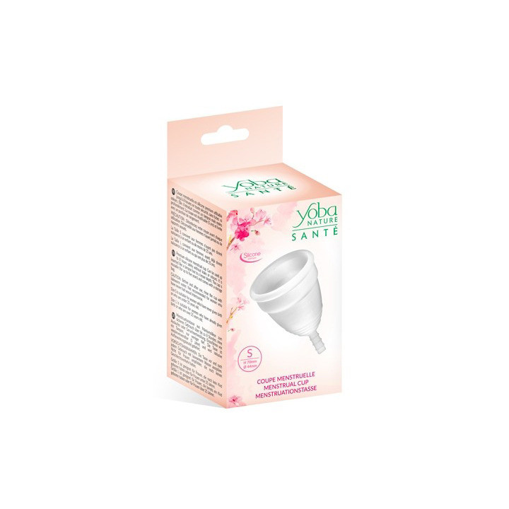 Copa Menstrual Blanca Talla S