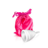 Copa Menstrual Blanca Talla S