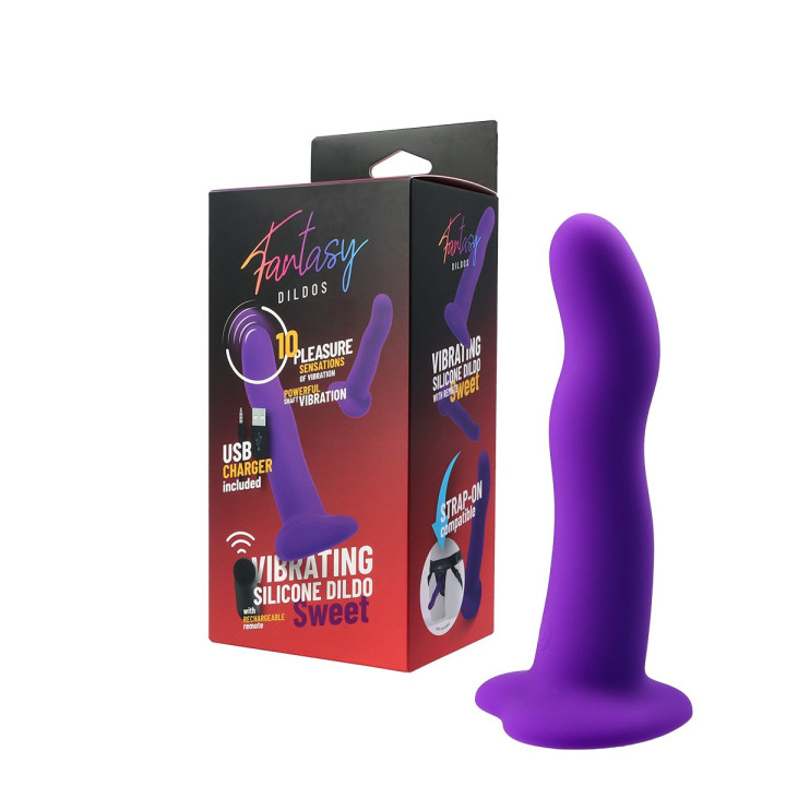 Vibrating Dildo Sweet Remote Control