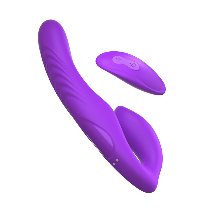 Her Ultimate Strapless Strap-On Purple