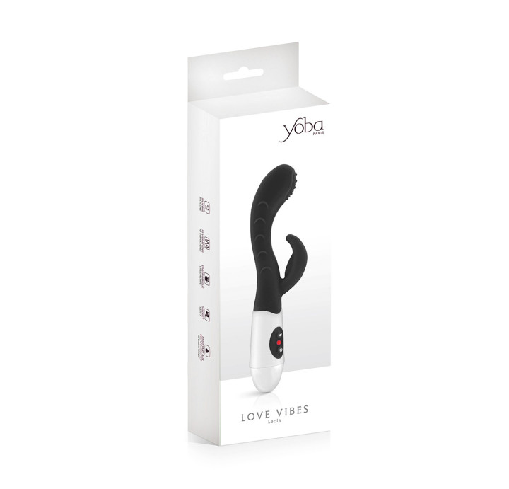 Vibrador Rabbit Leola Negro