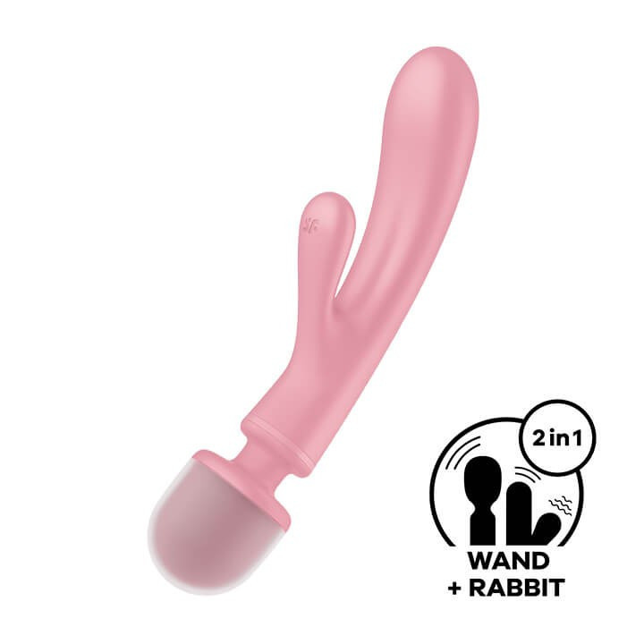 Satisfyer Triple Lover Rosa