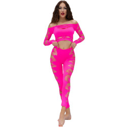 Top & Pantalon Fucsia CR 4632