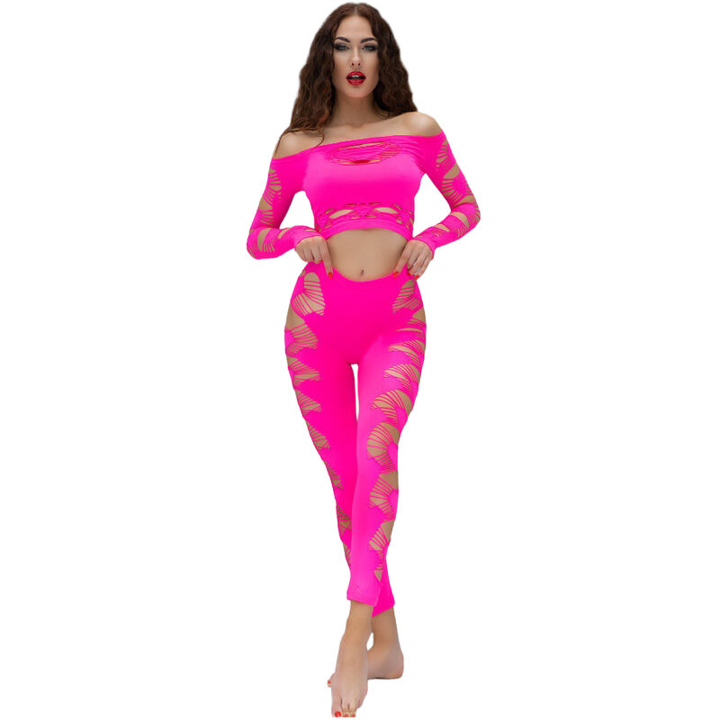CR 4632 Top & Pantalon Fucsia