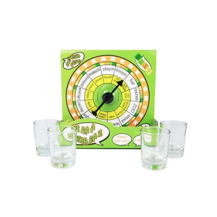 Juego Chupitos de la A a la Z