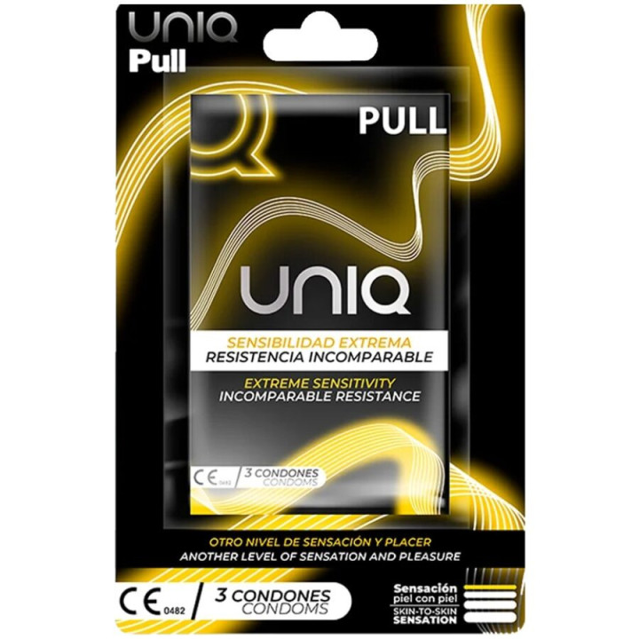 Pull Preservativos con Tiras Sin Látex 3 Uds