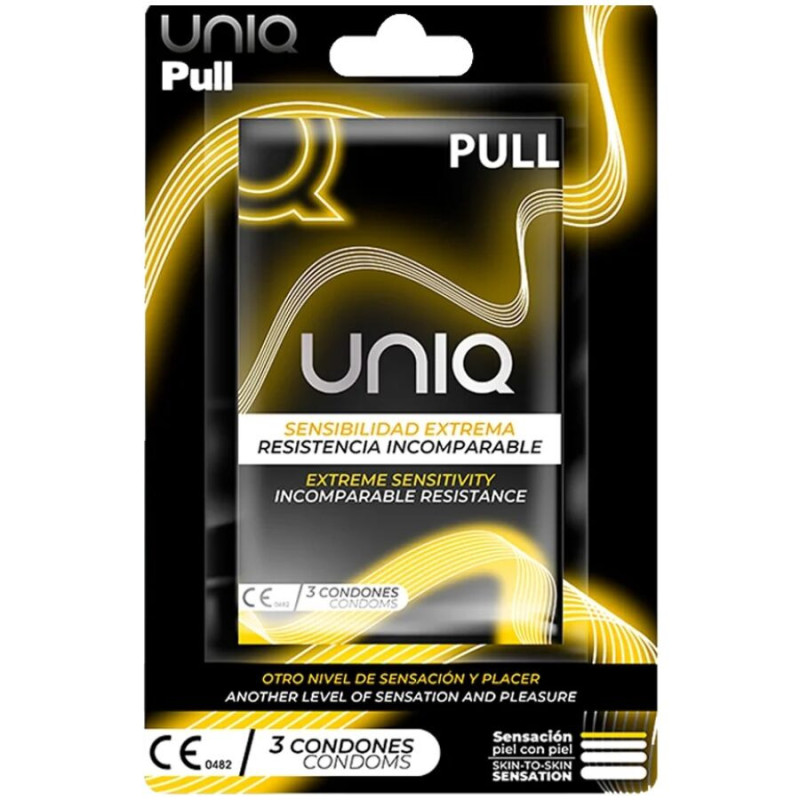 Pull Preservativos con Tiras Sin Látex 3 Uds
