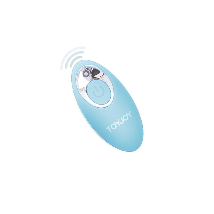 Im So Eggcited Vibrador con Control Remoto Azul