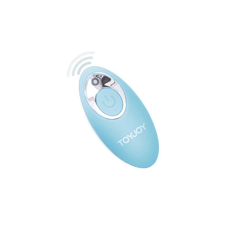 Im So Eggcited Vibrador con Control Remoto Azul