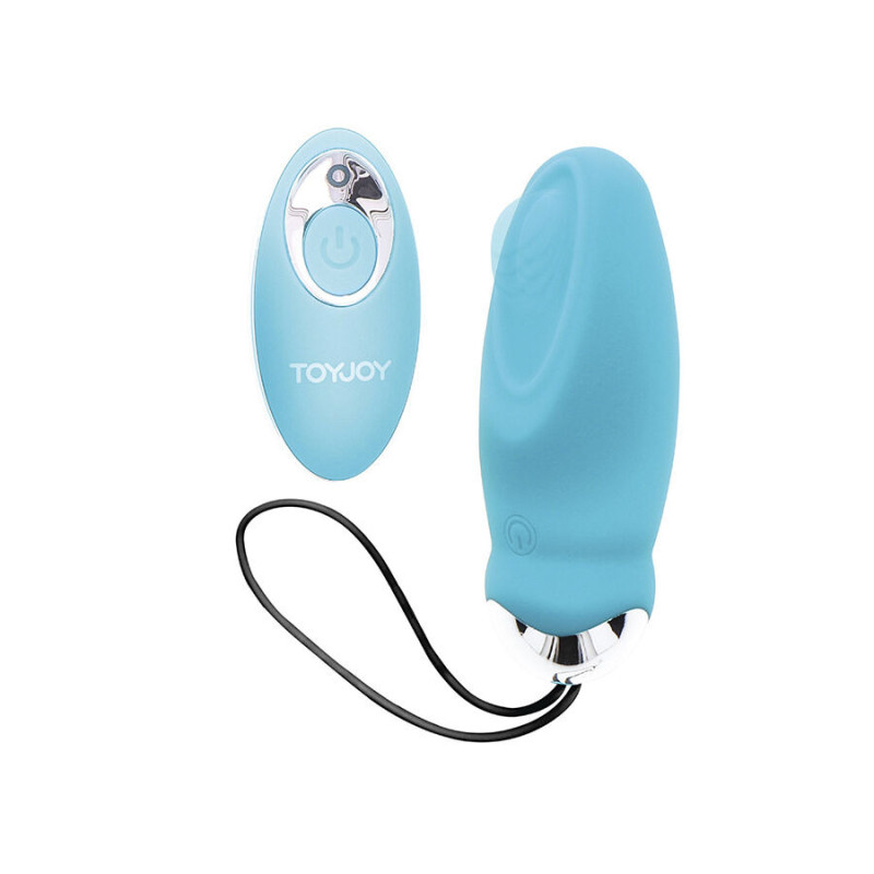 Im So Eggcited Vibrador con Control Remoto Azul