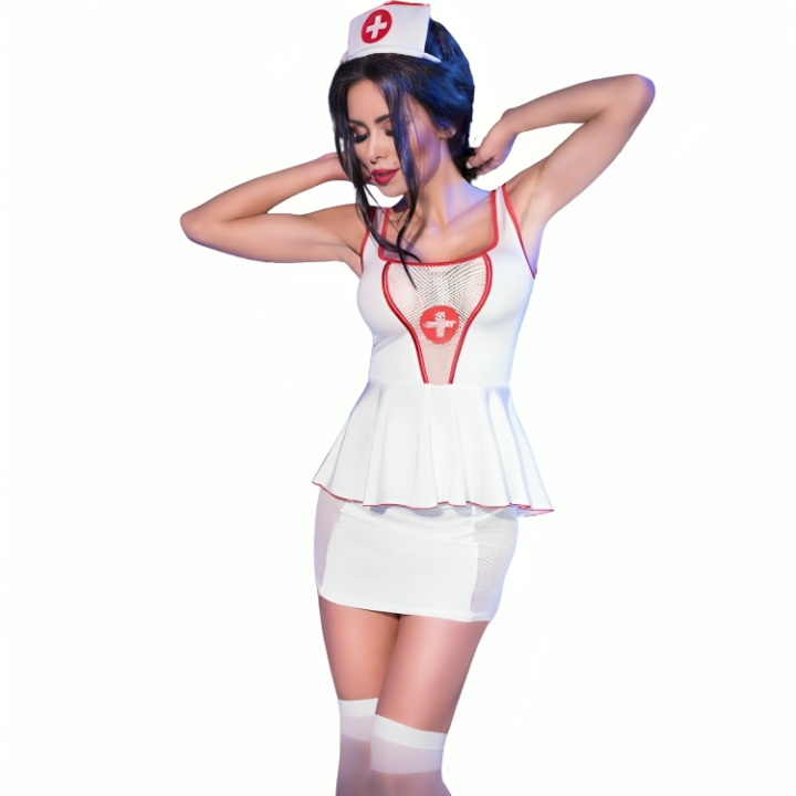 Disfraz Enfermera Top & Falda CR 4160