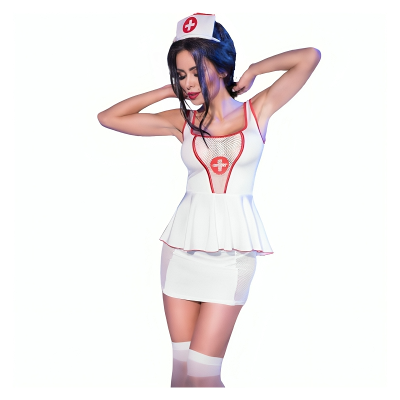 Disfraz Enfermera Top & Falda CR 4160