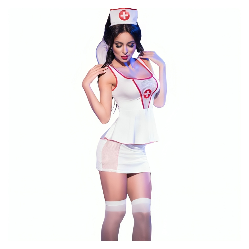 Disfraz Enfermera Top & Falda CR 4160