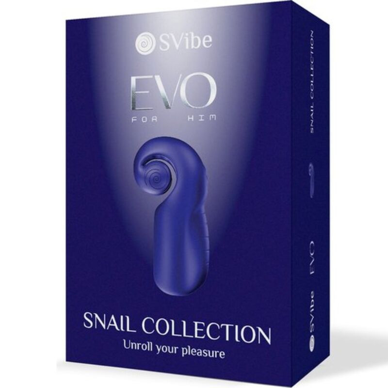 Evo Masturbador Masculino Azul Oscuro